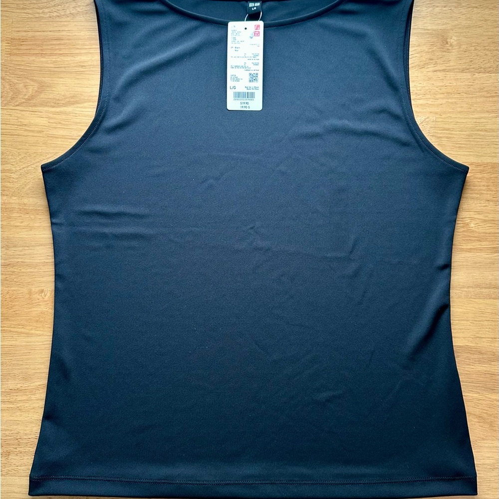 Sleeveless Black Women’s Tank Top